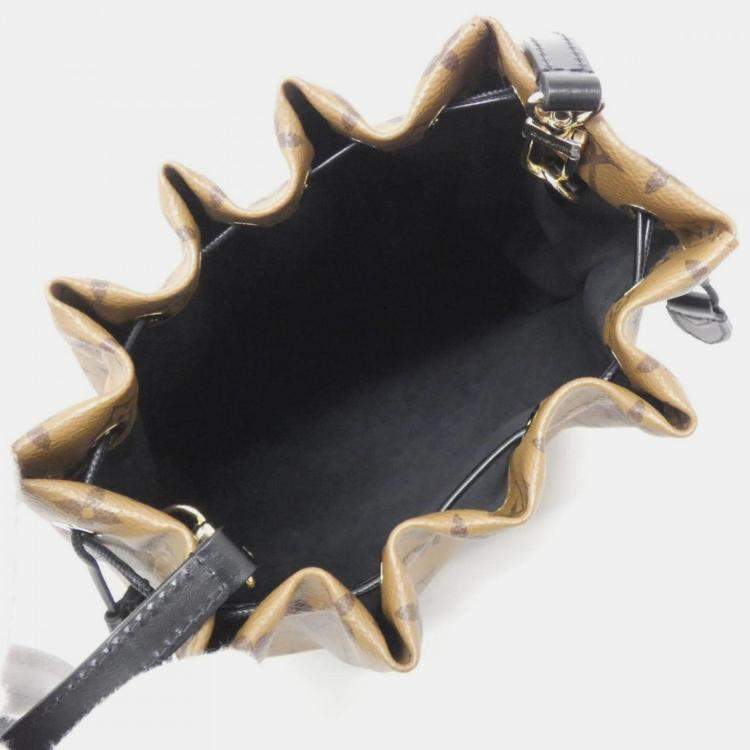 Pre Owned Louis Vuitton Monogram Reverse Noe Trunk Shoulder Bag