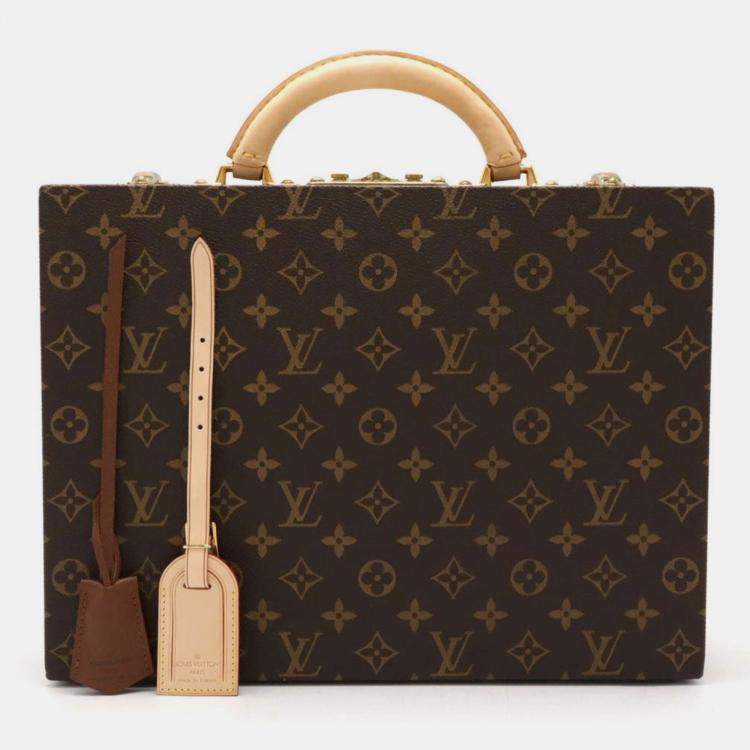 مملوكة مسبقًا Louis Vuitton Monogram Boite Bijou Case Hard Trunk Attache