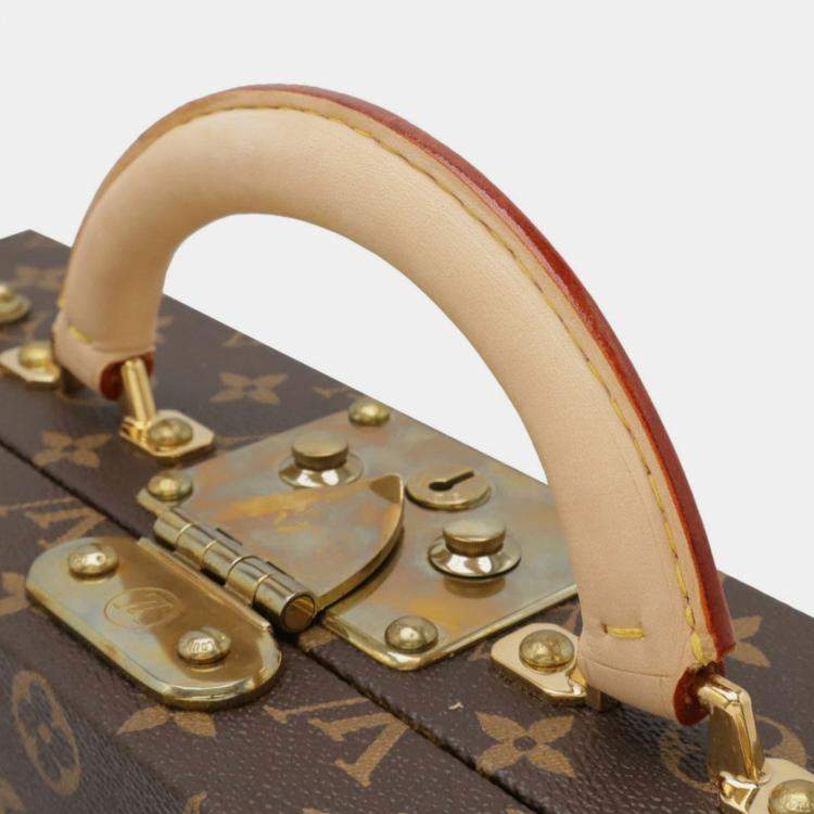 مملوكة مسبقًا Louis Vuitton Monogram Boite Bijou Case Hard Trunk Attache