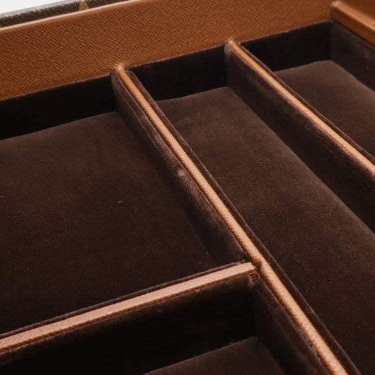 مملوكة مسبقًا Louis Vuitton Monogram Boite Bijou Case Hard Trunk Attache