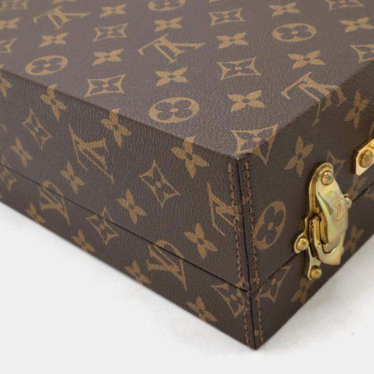 مملوكة مسبقًا Louis Vuitton Monogram Boite Bijou Case Hard Trunk Attache
