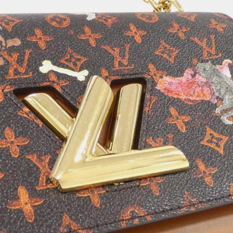 Pre Owned Louis Vuitton Monogram (Catgram) Twist Shoulder Bag