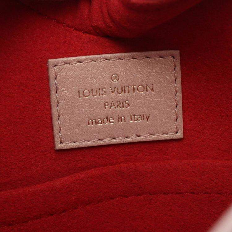 Pre Owned Louis Vuitton Sac Coeur Fall In Love Shoulder Bag Leather Monogram Pink