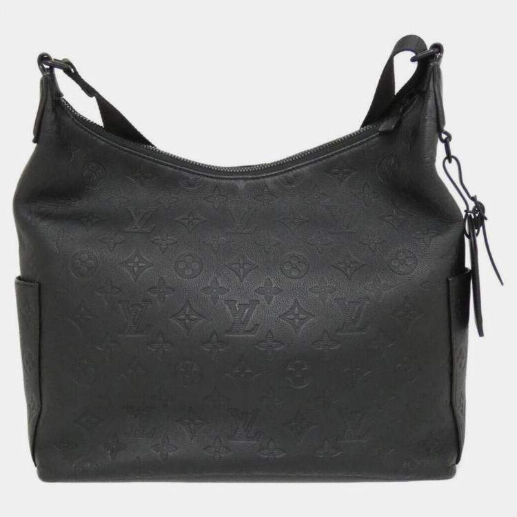 Pre Owned Louis Vuitton Monogram Shadow Hobo Cargo Shoulder Bag