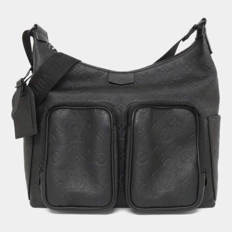 Pre Owned Louis Vuitton Monogram Shadow Hobo Cargo Shoulder Bag