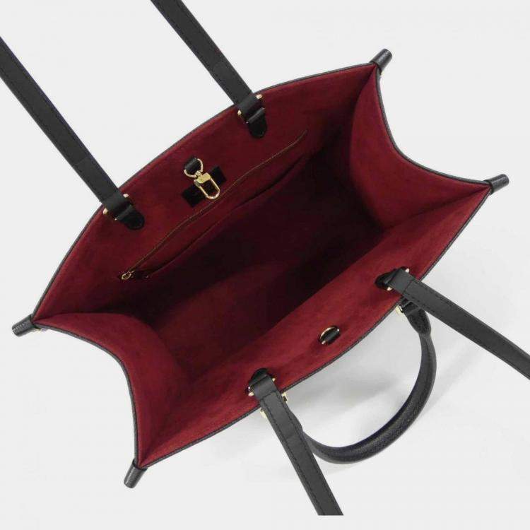 Pre Owned Louis Vuitton Two-Tone Monogram Empreinte On-The-Go Mm Handbag