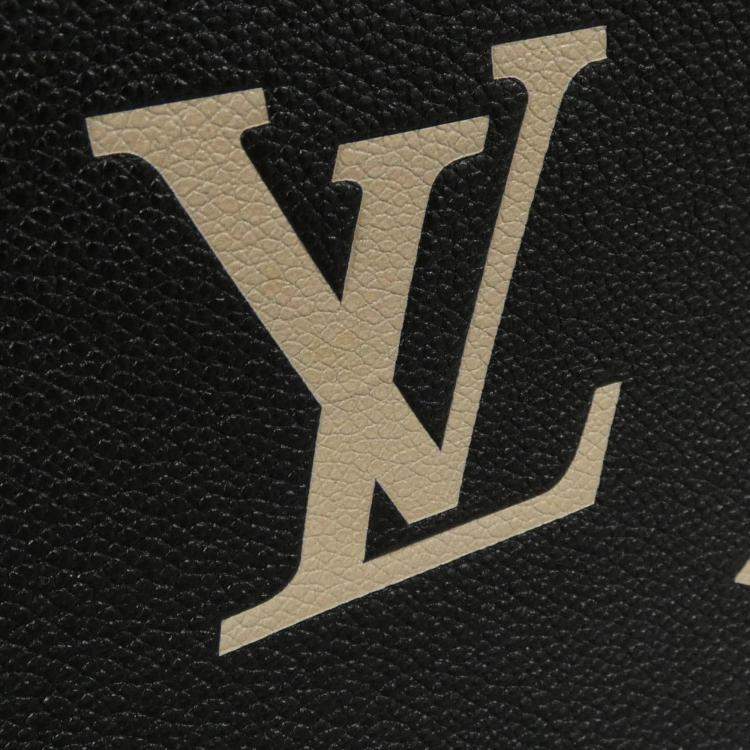 Pre Owned Louis Vuitton Two-Tone Monogram Empreinte On-The-Go Mm Handbag