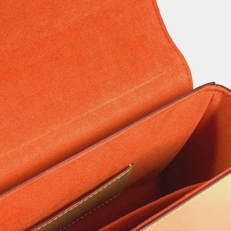 Pre Owned Louis Vuitton Monogram Cat Sack Twist Mm Chain Bag With Double Shoulder In Canvas Multicolor and White