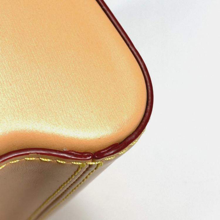 Pre Owned Louis Vuitton Monogram Cat Sack Twist Mm Chain Bag With Double Shoulder In Canvas Multicolor and White