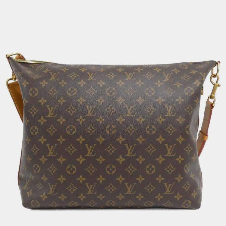 Pre Owned Louis Vuitton Monogram Vakabond Hobo Shoulder Bag