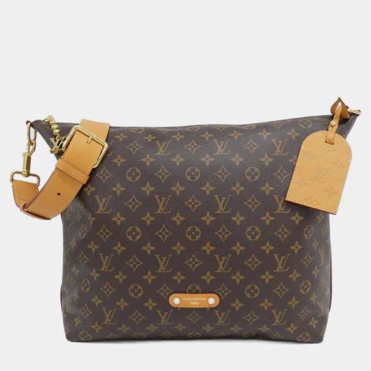 Pre Owned Louis Vuitton Monogram Vakabond Hobo Shoulder Bag