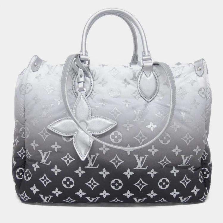 Pre Owned Louis Vuitton Monogram Nylon (Lv Ski) On The Go Mm Handbag