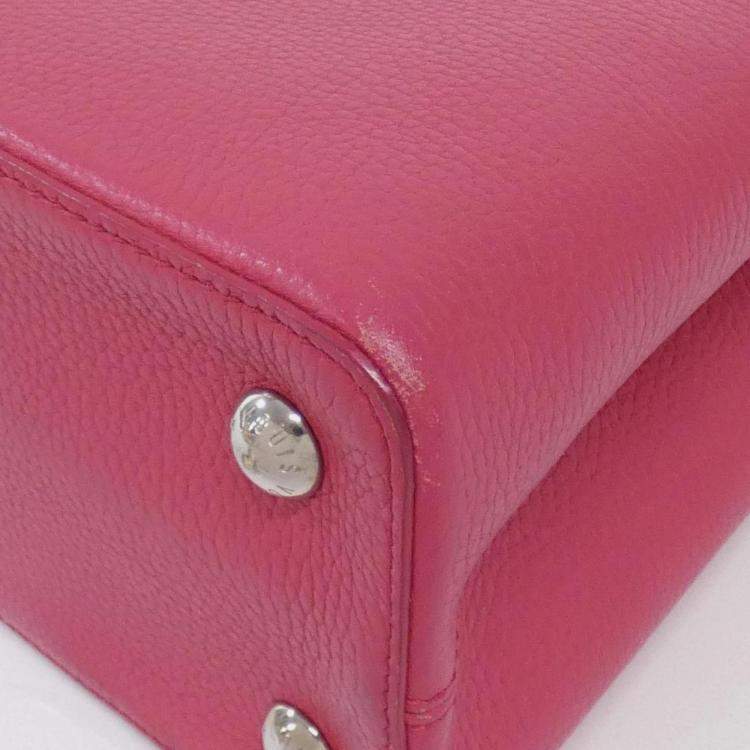 Pre Owned Louis Vuitton Capucines Pm Handbag