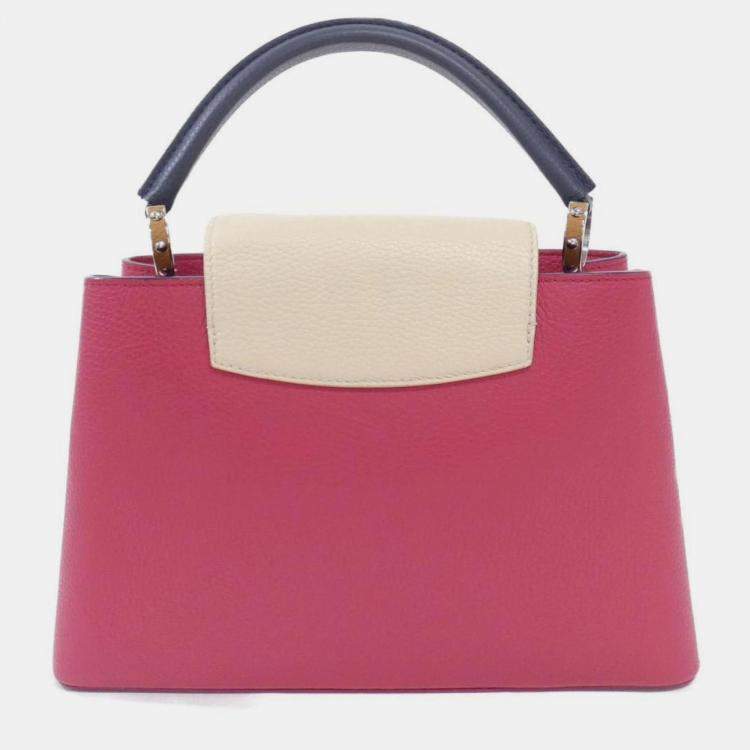 Pre Owned Louis Vuitton Capucines Pm Handbag
