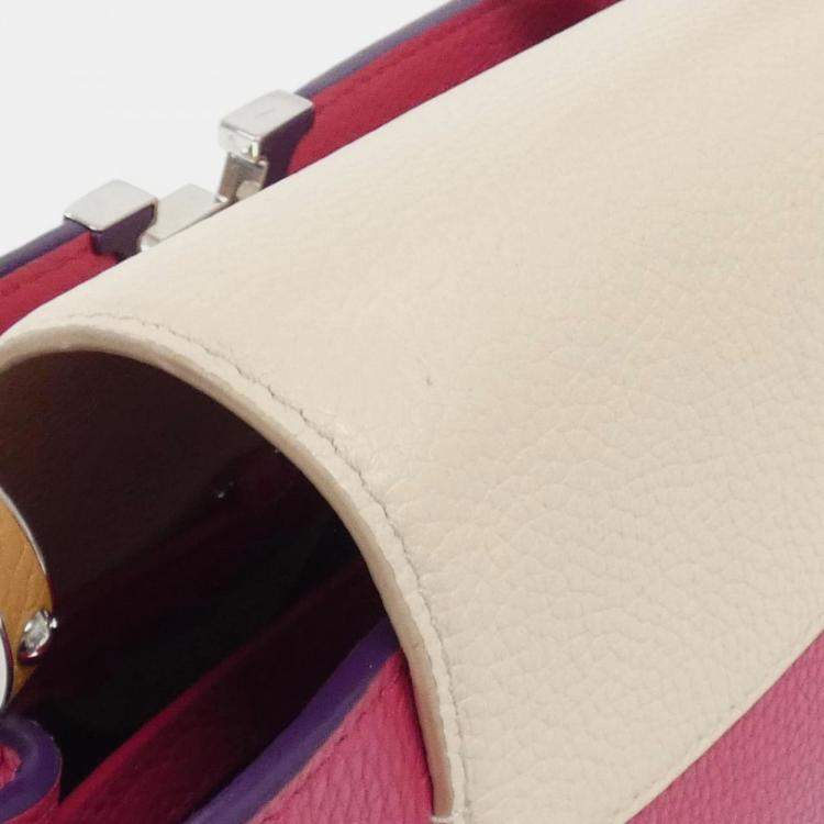 Pre Owned Louis Vuitton Capucines Pm Handbag