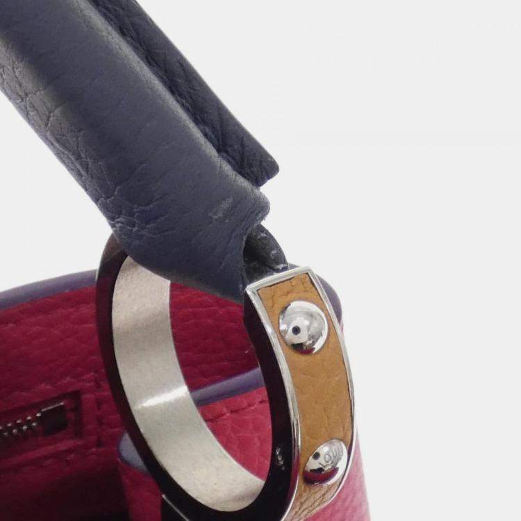 Pre Owned Louis Vuitton Capucines Pm Handbag