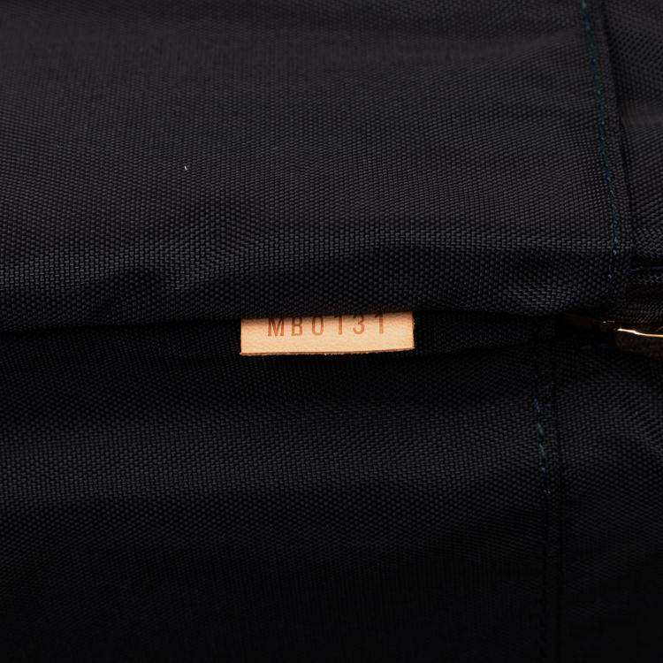 Pre Owned Louis Vuitton Black Monogram Vernis Pegase 45