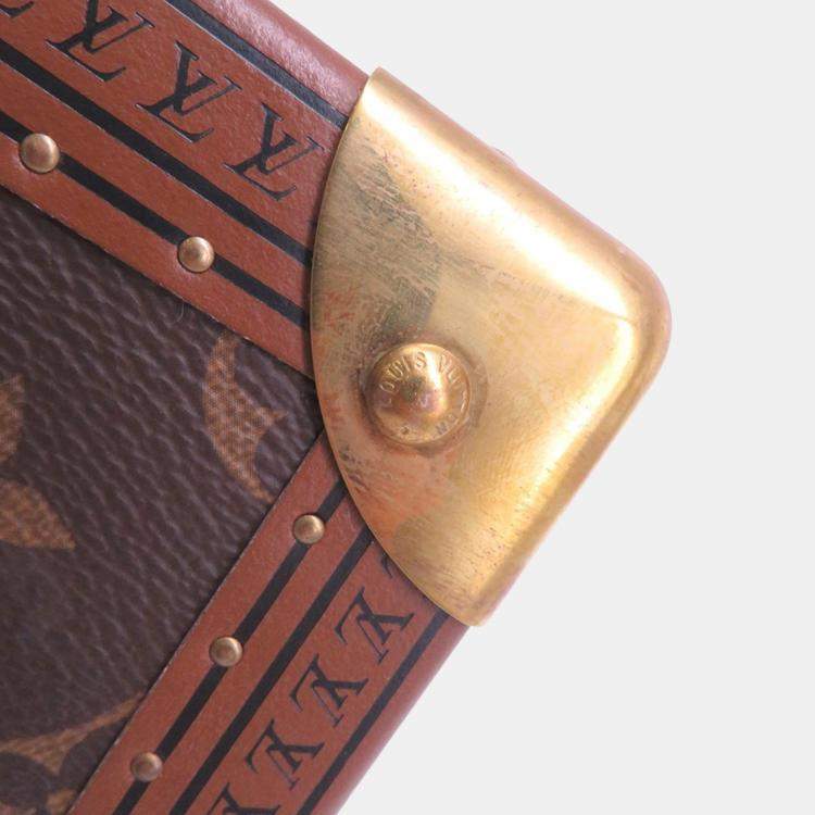 Pre Owned Louis Vuitton Monogram Box Tresor 20