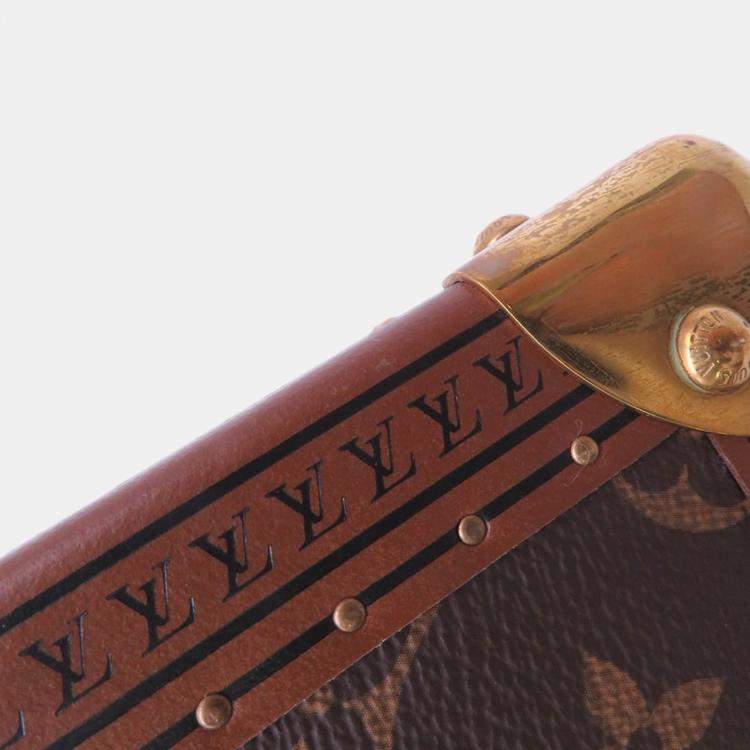 Pre Owned Louis Vuitton Monogram Box Tresor 20