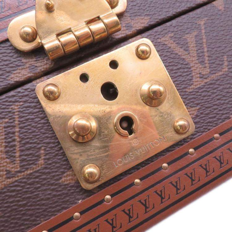 Pre Owned Louis Vuitton Monogram Box Tresor 20