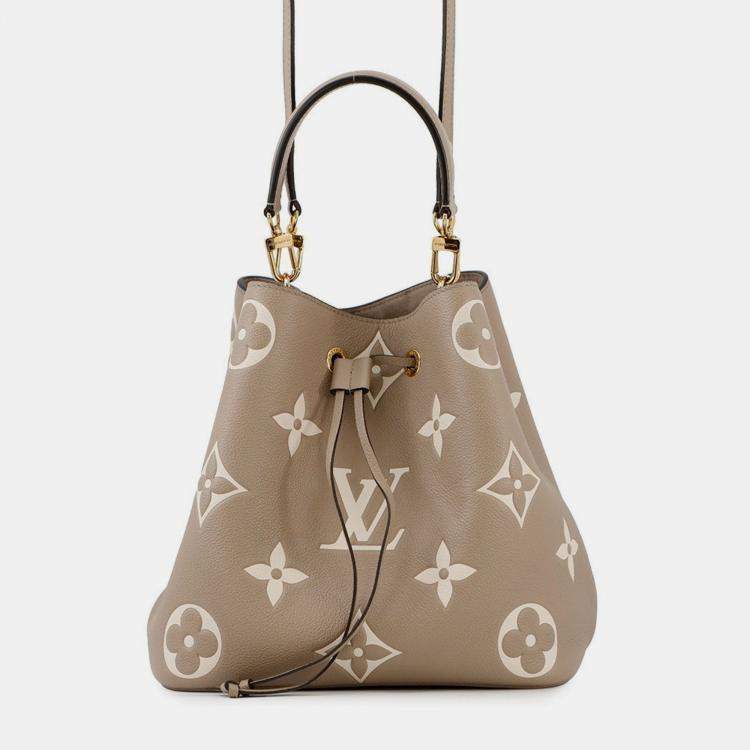 مملوكة مسبقًا Louis Vuitton Handbag Bicolor Monogram Empreinte Neonoe Mm