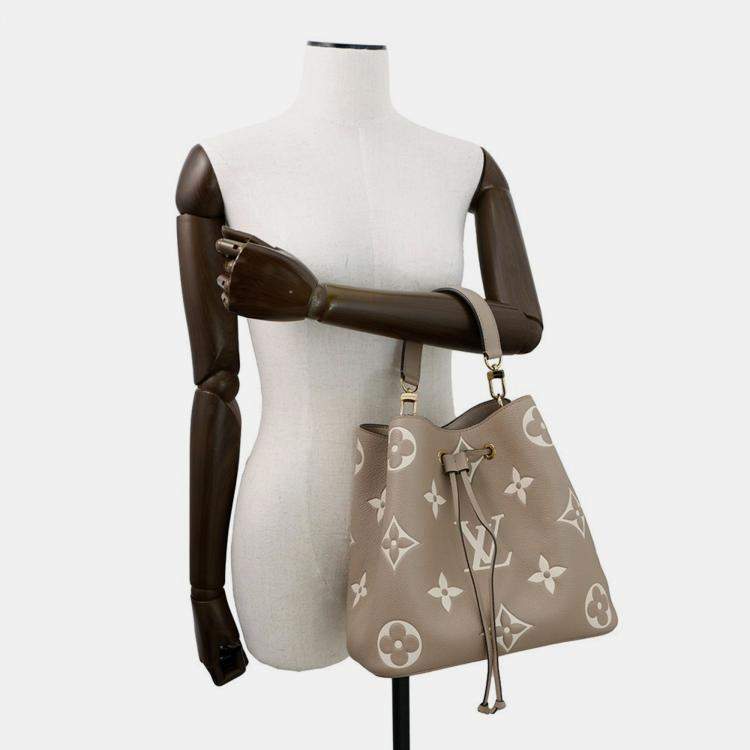 مملوكة مسبقًا Louis Vuitton Handbag Bicolor Monogram Empreinte Neonoe Mm