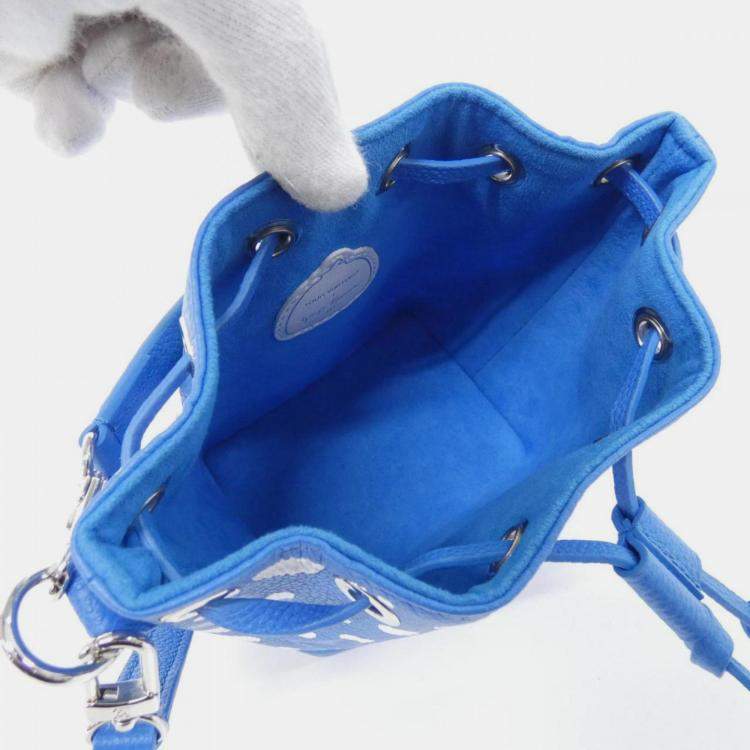 Pre Owned Louis Vuitton Monogram Empreinte Lv X Yk Nano Noe Shoulder Bag