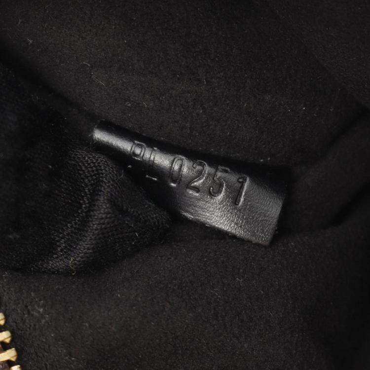 Pre Owned Louis Vuitton Metis Mm Pochette Handbag In Coated Canvas And Leather With Monogram Reverse Brown Black