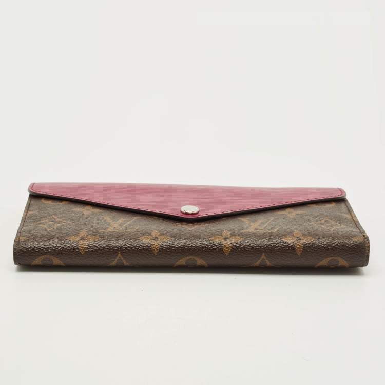 مملوكة مسبقًا Louis Vuitton Marie-Lou Fuchsia Monogram Canvas and Epi Leather Wallet