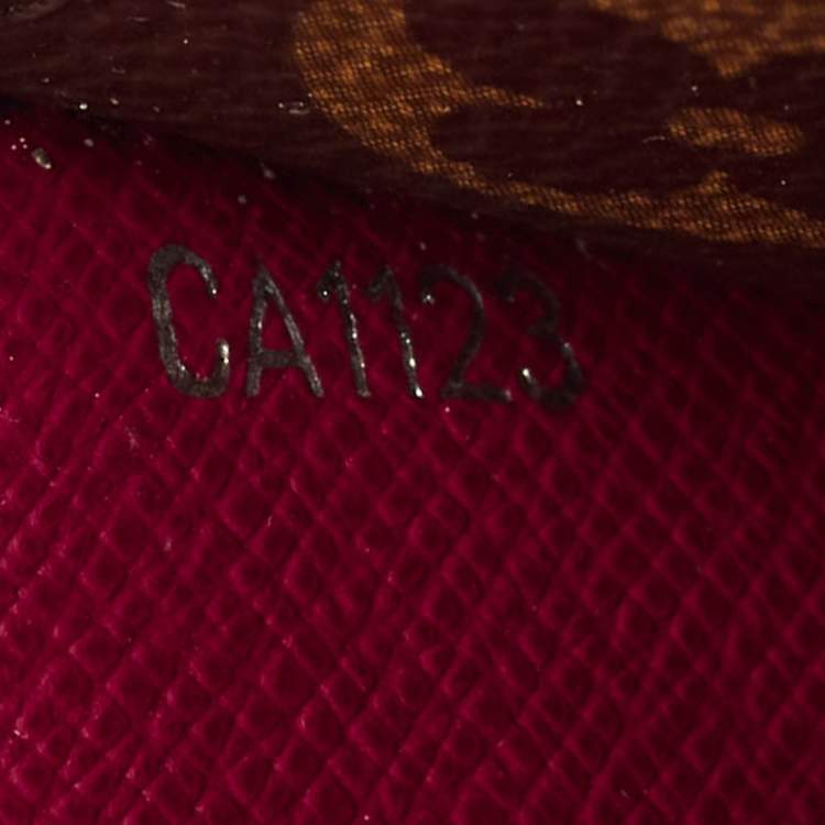 مملوكة مسبقًا Louis Vuitton Marie-Lou Fuchsia Monogram Canvas and Epi Leather Wallet