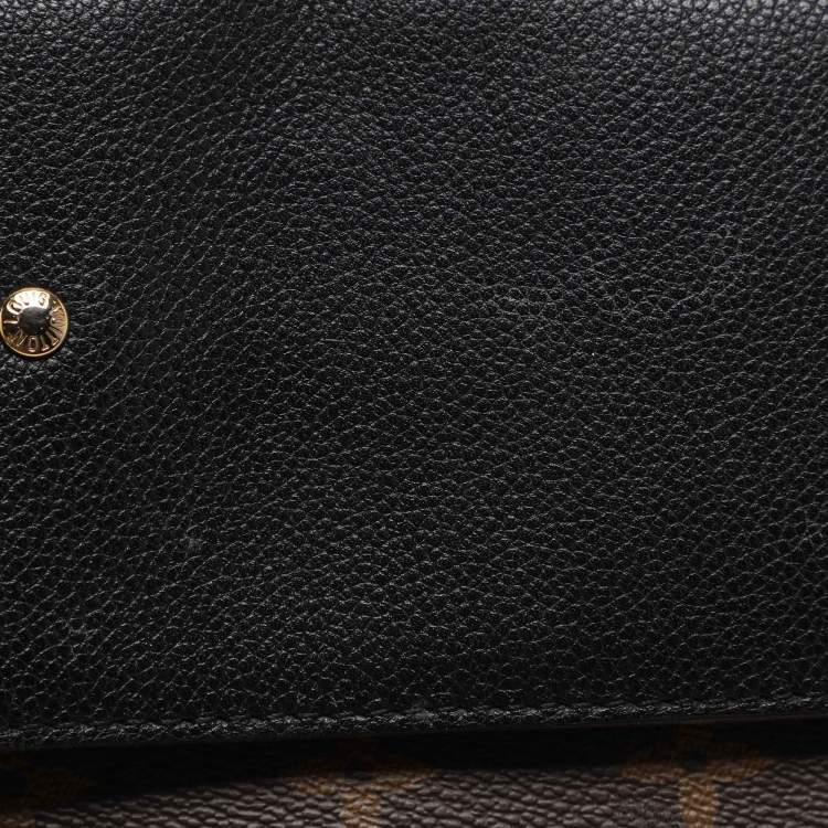 Pre Owned Louis Vuitton Venus Black Monogram Canvas and Leather Bag