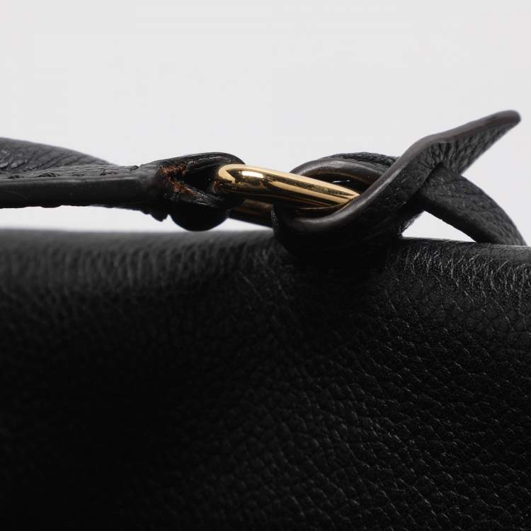 Pre Owned Louis Vuitton Venus Black Monogram Canvas and Leather Bag