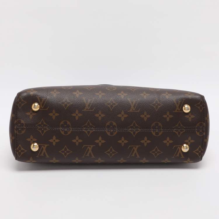 Pre Owned Louis Vuitton Venus Black Monogram Canvas and Leather Bag