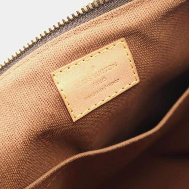 مملوكة مسبقًا Louis Vuitton Palermo PM Brown Monogram Canvas Tote Bag