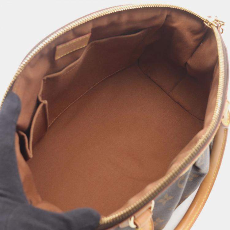 Pre Owned Louis Vuitton Tivoli PM Brown Monogram Canvas Handbag