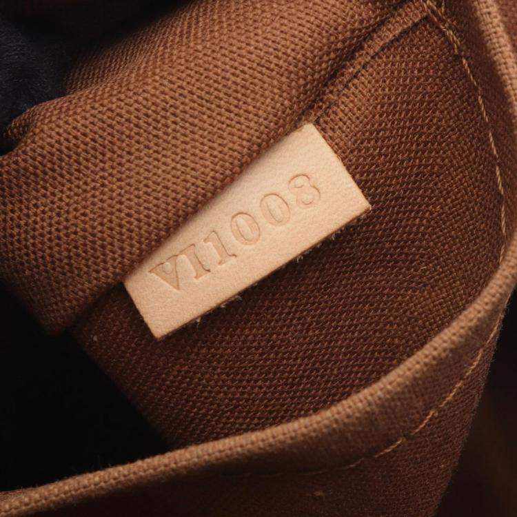 Pre Owned Louis Vuitton Tivoli PM Brown Monogram Canvas Handbag