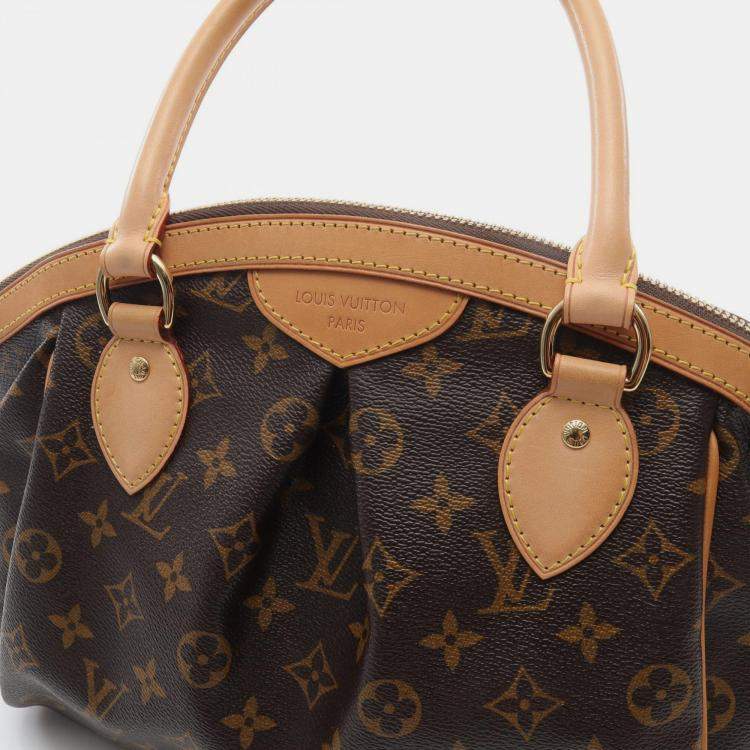 Pre Owned Louis Vuitton Tivoli PM Brown Monogram Canvas Handbag