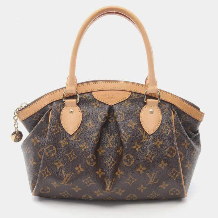 Pre Owned Louis Vuitton Tivoli PM Brown Monogram Canvas Handbag