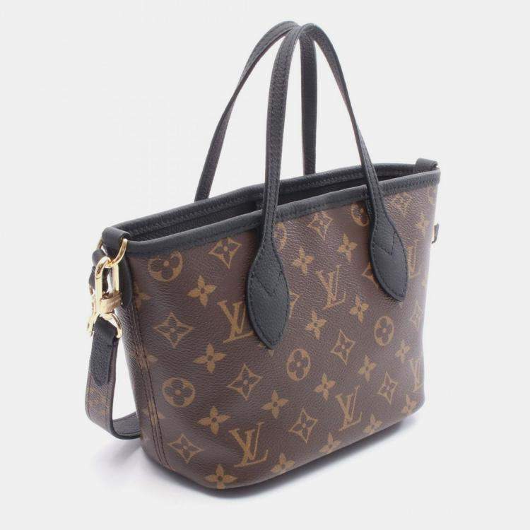 مملوكة مسبقًا Louis Vuitton Neverfull Inside Out BB Brown Monogram Canvas Tote Bag