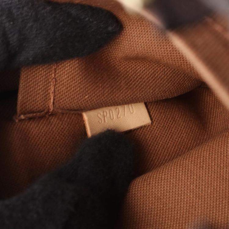 Pre Owned Louis Vuitton Multi Pochette Accessories Brown Leather Crossbody Bag