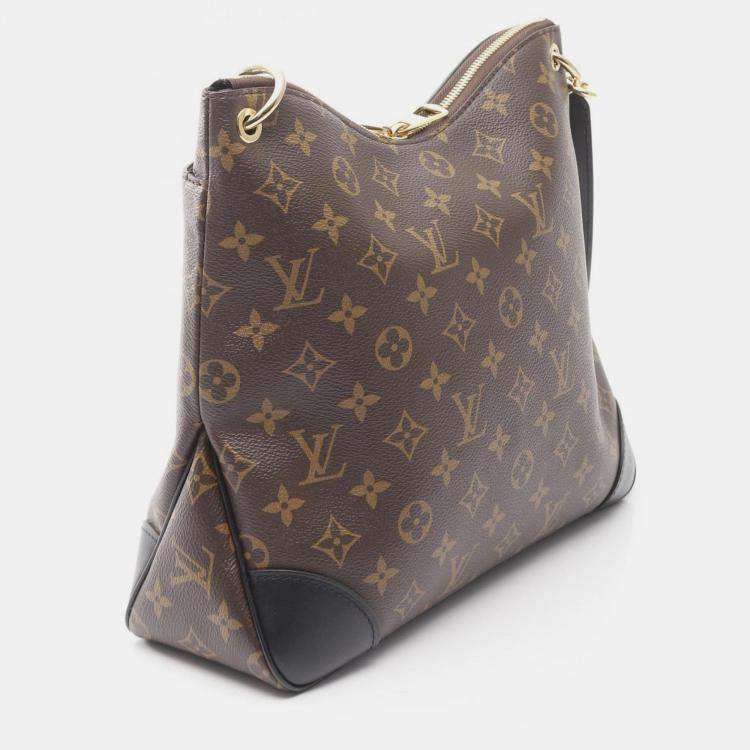مملوكة مسبقًا Louis Vuitton Odeon NM MM Brown Monogram Canvas Shoulder Bag