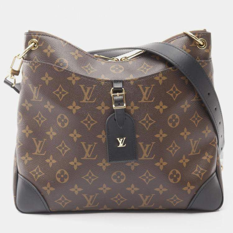 مملوكة مسبقًا Louis Vuitton Odeon NM MM Brown Monogram Canvas Shoulder Bag
