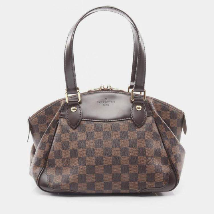 Pre Owned Louis Vuitton Verona PM Damier Ebene Canvas Shoulder Bag