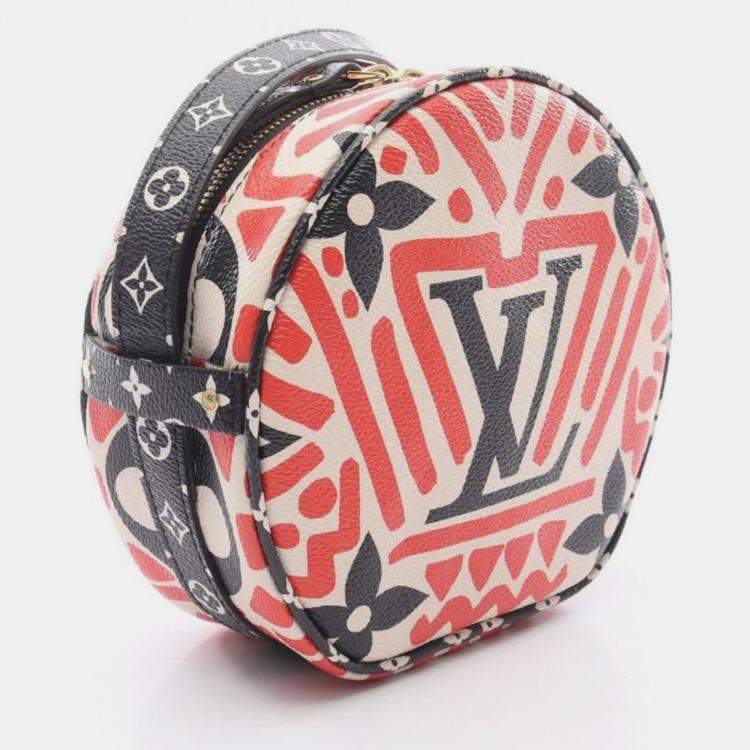 Pre Owned Louis Vuitton Boite Chapeau Souple Crafty Multicolor Canvas Shoulder Bag