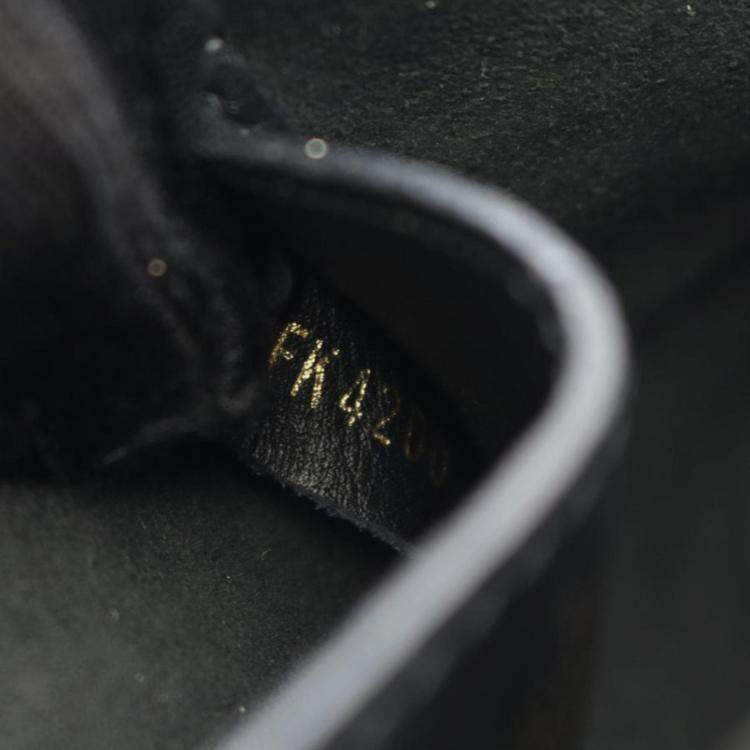 Pre Owned Louis Vuitton New Wave Noir Leather Shoulder Bag