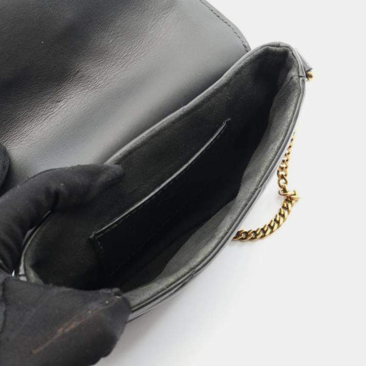 Pre Owned Louis Vuitton New Wave Noir Leather Shoulder Bag
