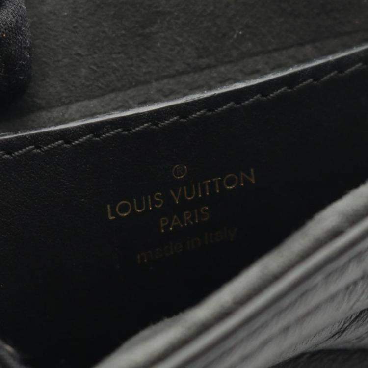 Pre Owned Louis Vuitton New Wave Noir Leather Shoulder Bag