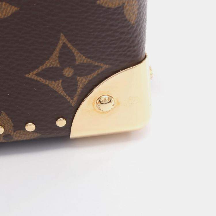 مملوكة مسبقًا Louis Vuitton Camera Box Brown Monogram Reverse Leather Crossbody Bag