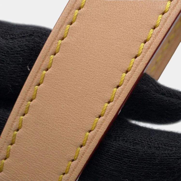 Pre Owned Louis Vuitton Tm Corocoro Clutch White Monogram Multicolor