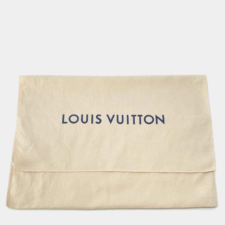 Pre Owned Louis Vuitton Tm Corocoro Clutch White Monogram Multicolor